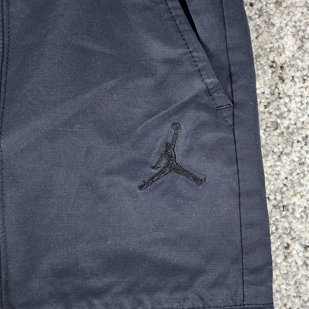 Jordan Athletic Pants Mens Large Black Jogger Jumpman Logo Excellent